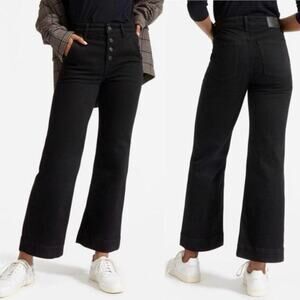 Everlane Black Flare & Wide Leg Jeans
